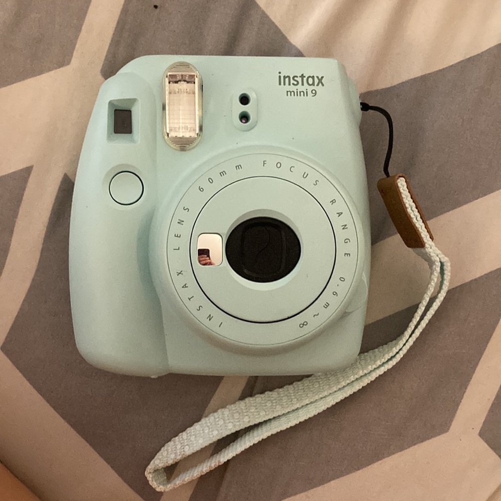 Instant Camera with Case and Film